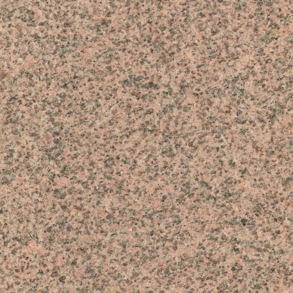 Polished Salisbury Pink granite with pink feldspar and dark mineral grains.