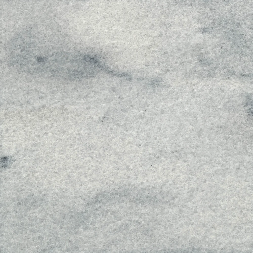 White Cherokee polished stone sample.