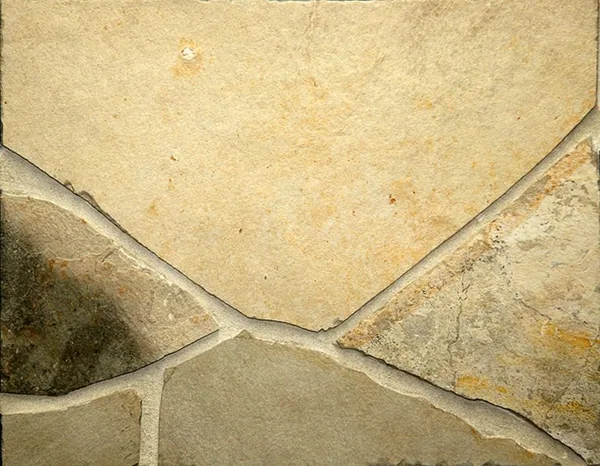 Lompoc Oatmeal limestone — producer flagstone sample.