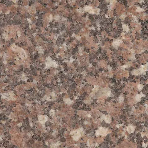 Jonesboro Red granite — producer material close-up.