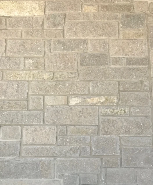 Chapel Buff: Chapel Buff Sawn wall detail.