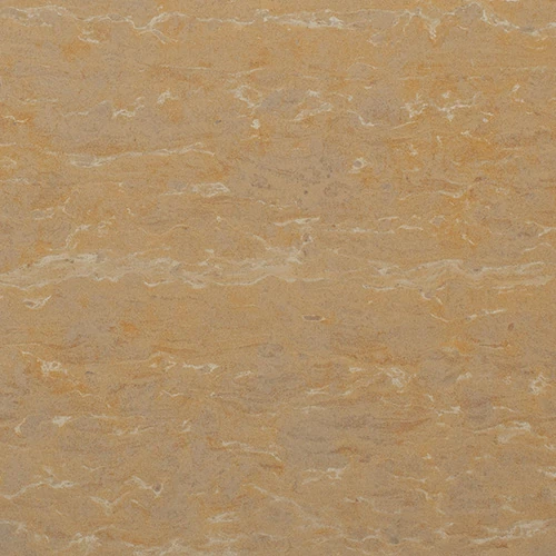 Glacier Buff honed limestone sample showing its natural veining.