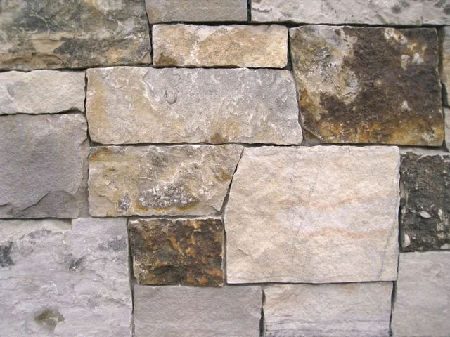 Greystone sandstone · building veneer.